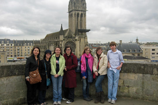 St. Pierre from Chateau in Caen