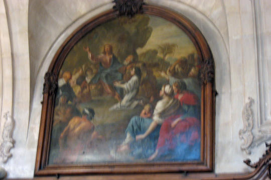 Inside Men's Abbey in Caen