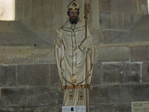 Inside Men's Abbey in Caen