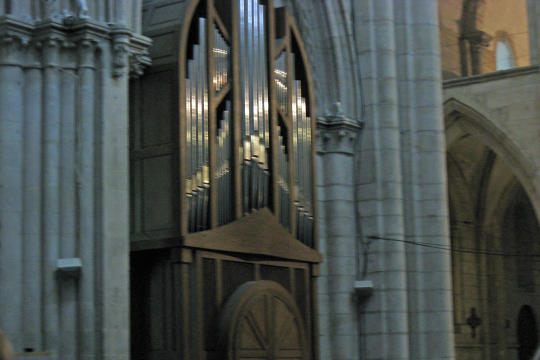 Inside Men's Abbey in Caen