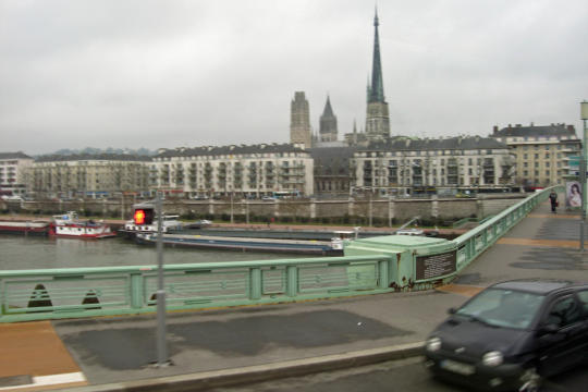 Arrive in Rouen