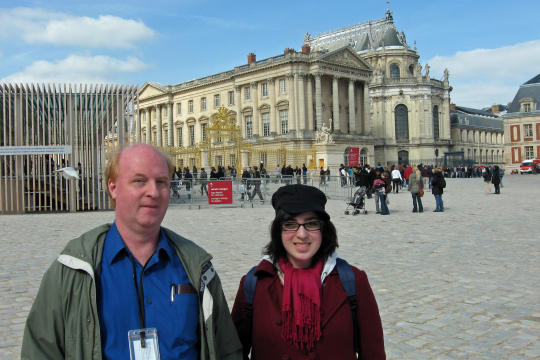 Outside Palace at Versaille