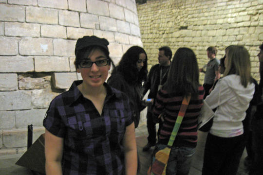 Under Louvre in Paris