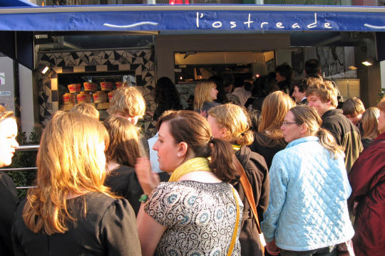 L'ostreade restaurant in Paris